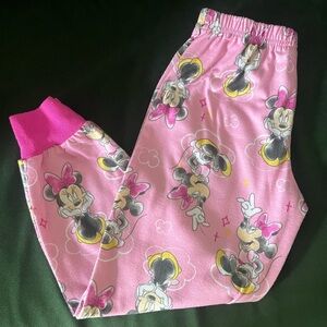 Disney Minnie Mouse Pink Pajama Bottoms